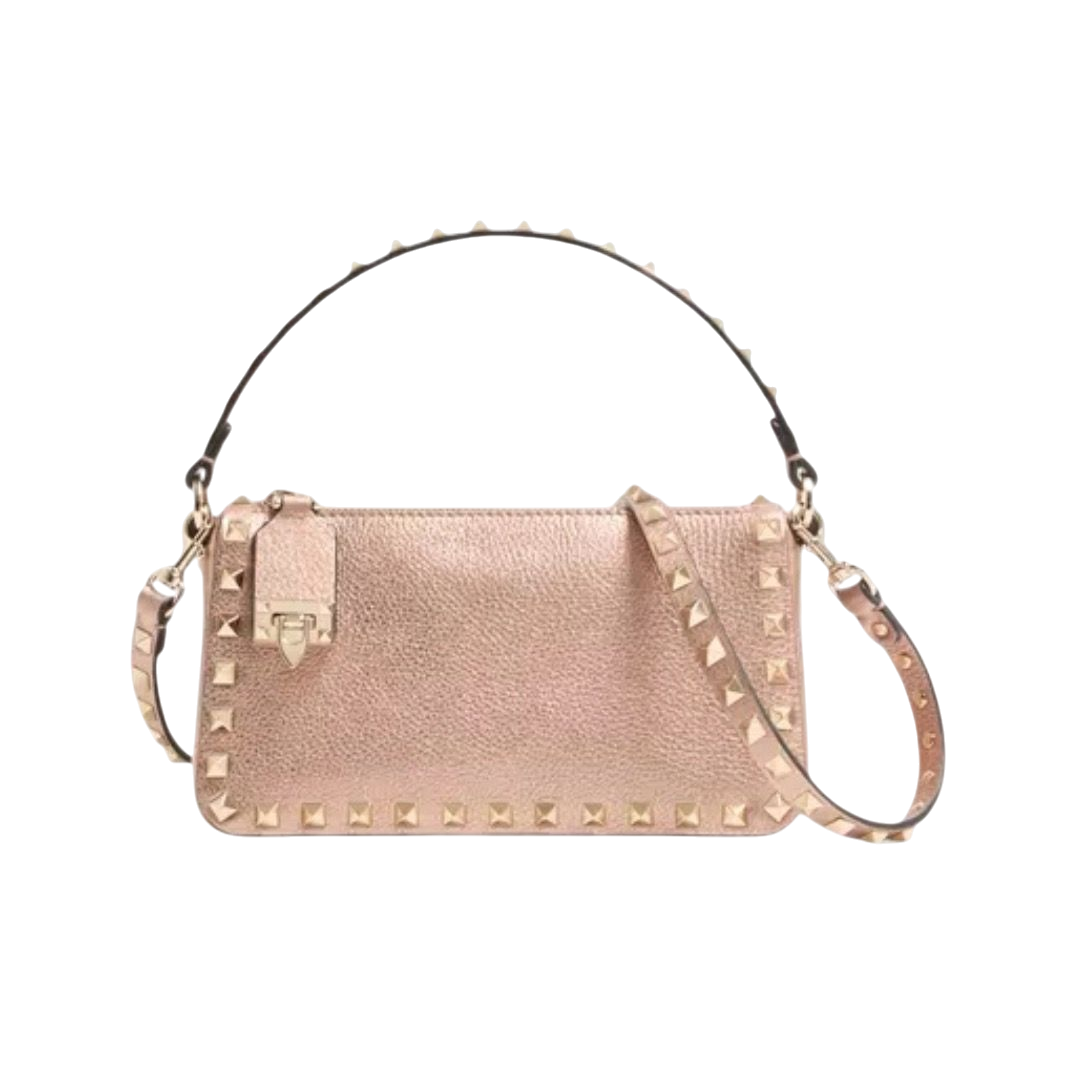 BORSA VALENTINO MINI ROCKSTUD LAMINATA