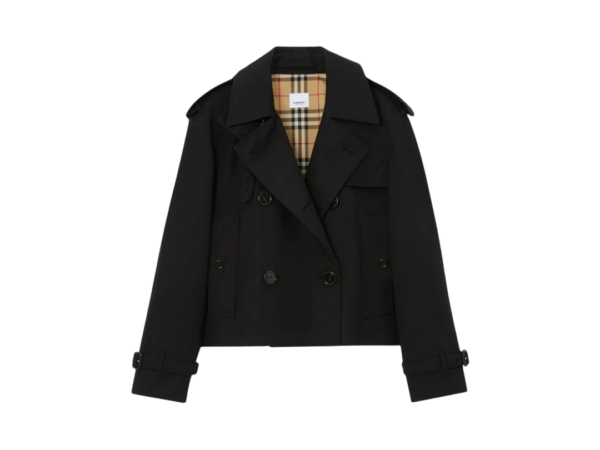TRENCH BURBERRY BLACK MEDIUM