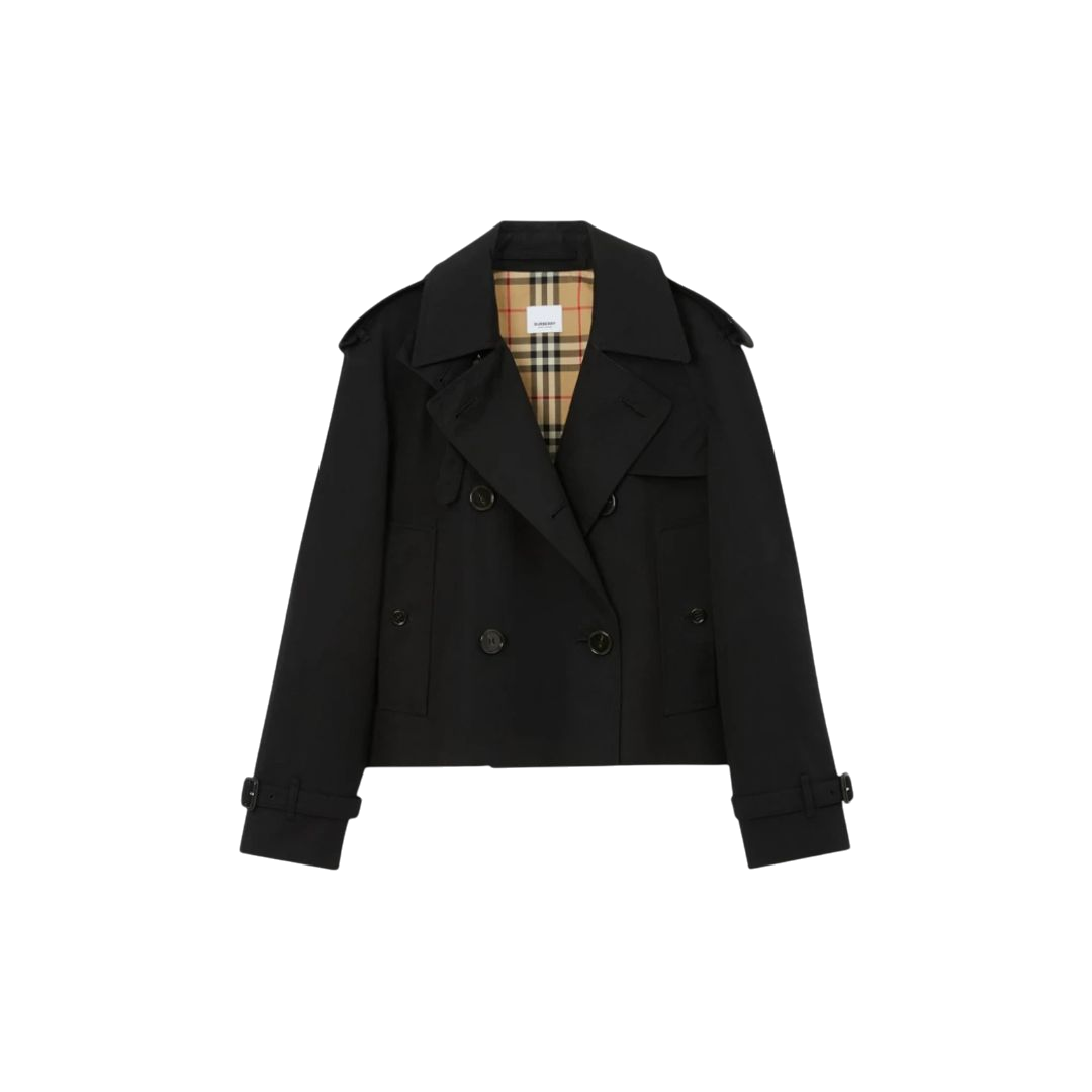 TRENCH BURBERRY BLACK MEDIUM