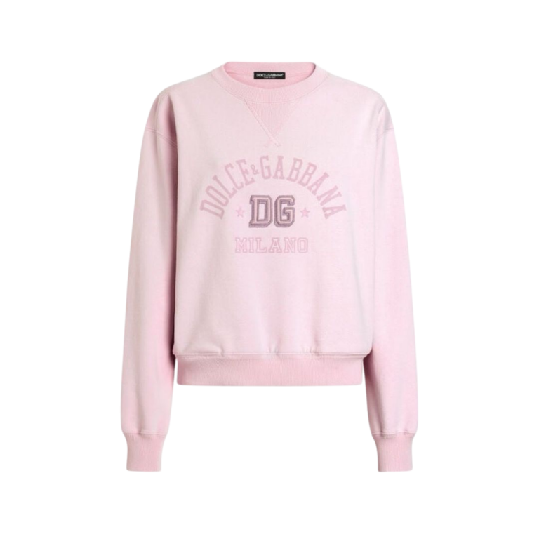 FELPA - DOLCE & GABBANA RICAMO A RILIEVO
