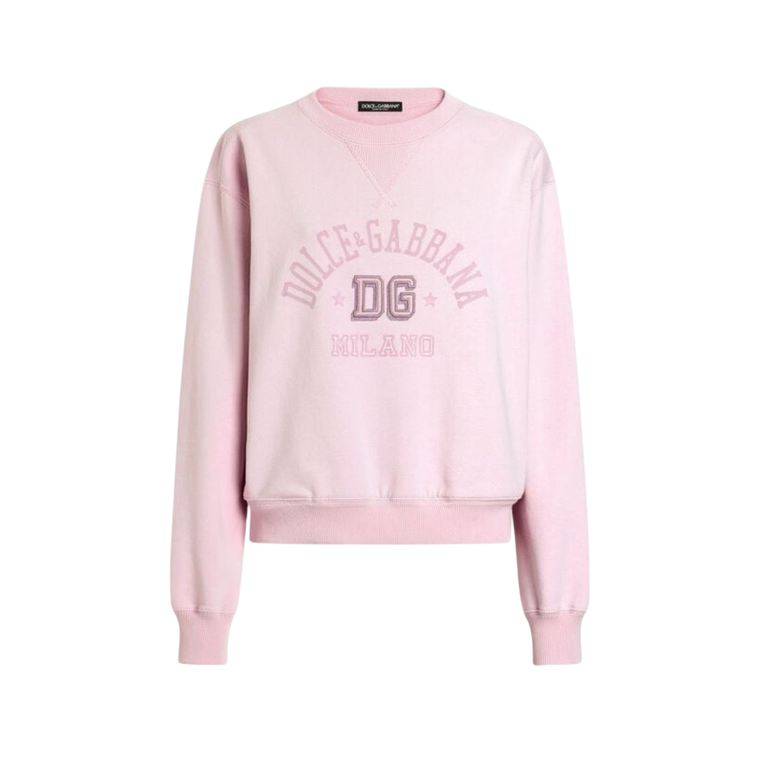 FELPA - DOLCE & GABBANA RICAMO A RILIEVO