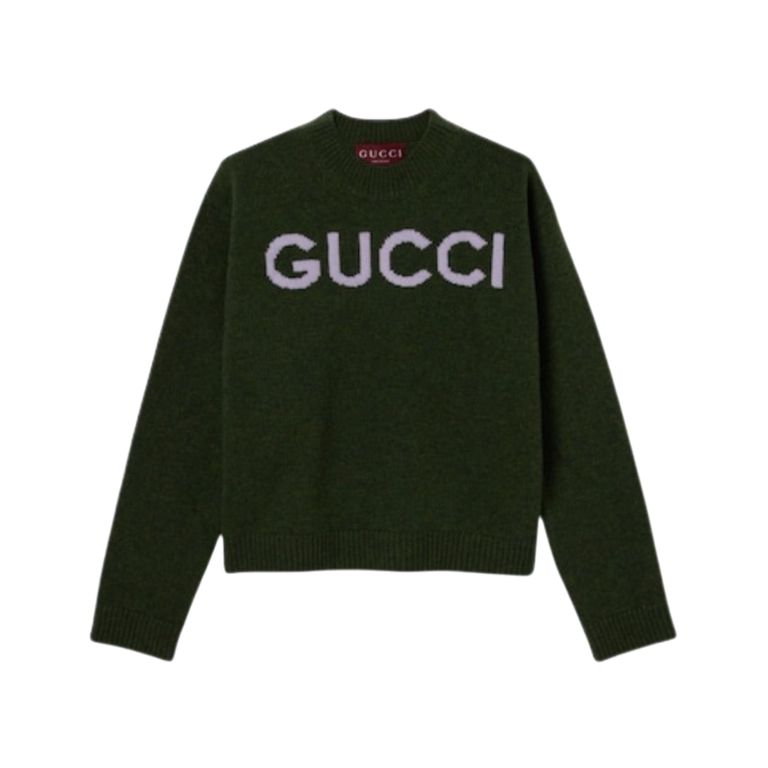 MAGLIONE - GUCCI IN LANA INTARSIO