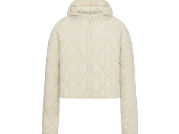 CARDIGAN - DIOR CANNAGE CON ZIP E CAPPUCCIO