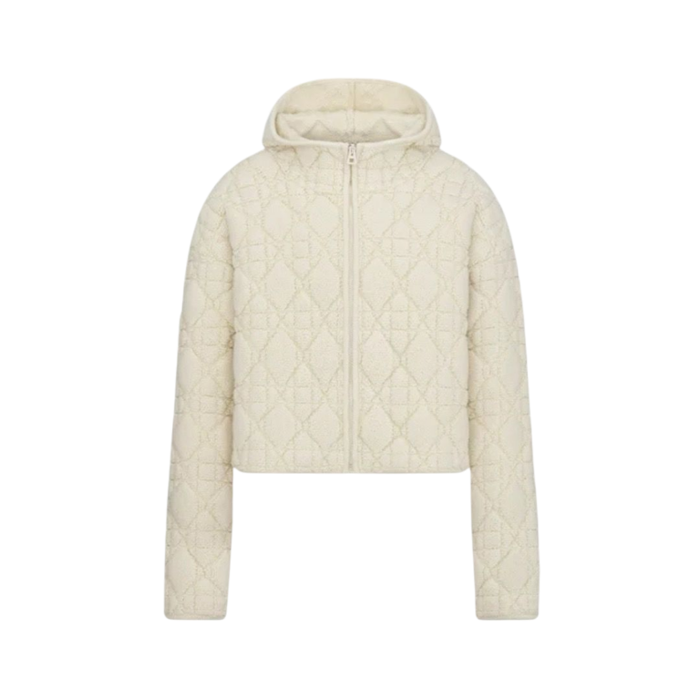 CARDIGAN - DIOR CANNAGE CON ZIP E CAPPUCCIO