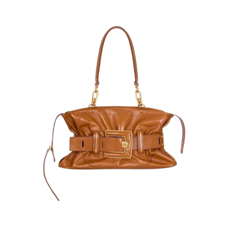 BORSA - BALMAIN MEDIA ATHEM A SPALLA MARRONE