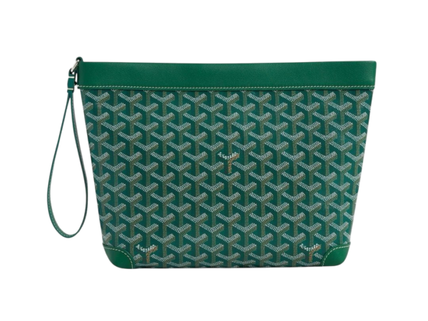 BORSA - GOYARD CONTI POUCH VERDE