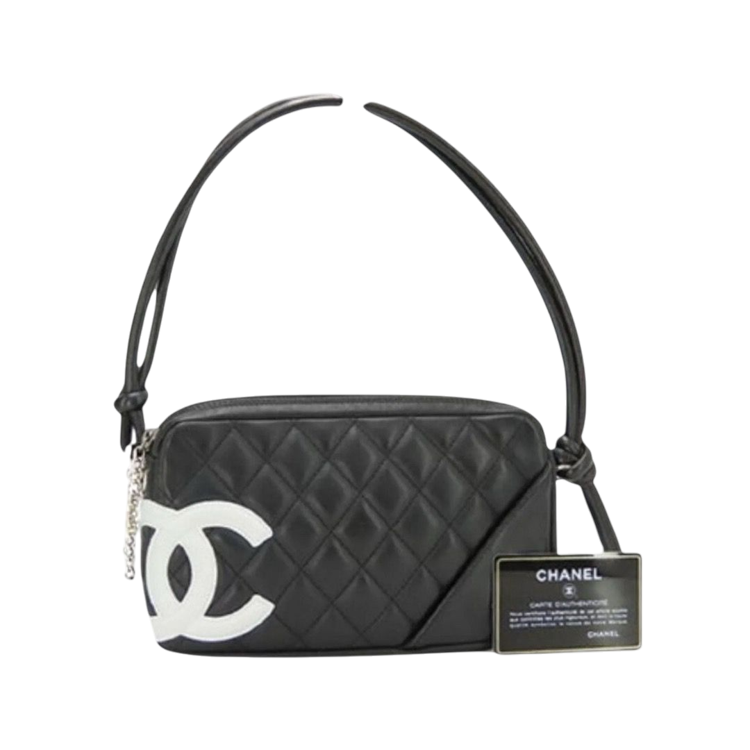 BORSA - CHANEL QUITED MINI SHOULDER BAG BLACK