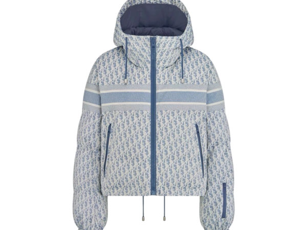JACKET DIOR OBLIQUE BLUE/WHITE