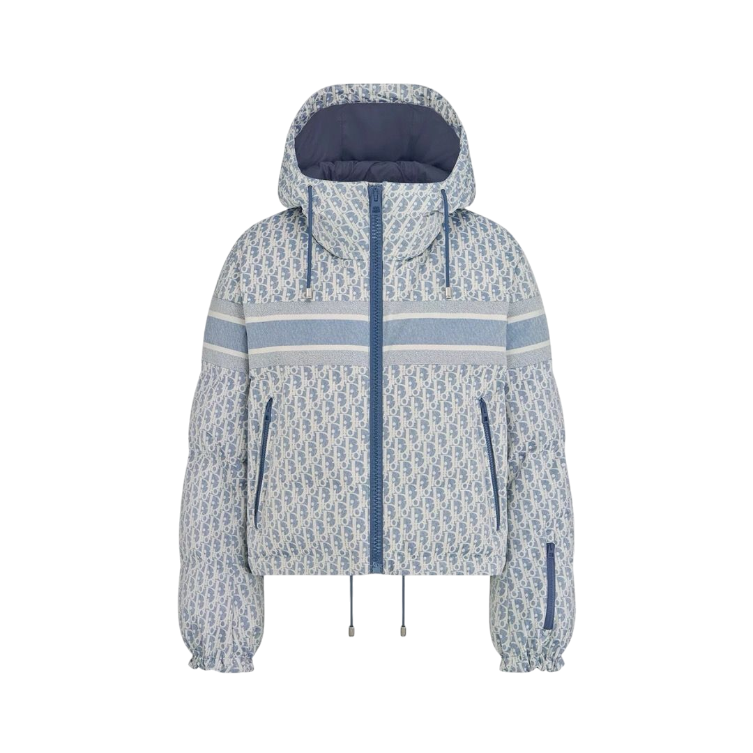 JACKET DIOR OBLIQUE BLUE/WHITE
