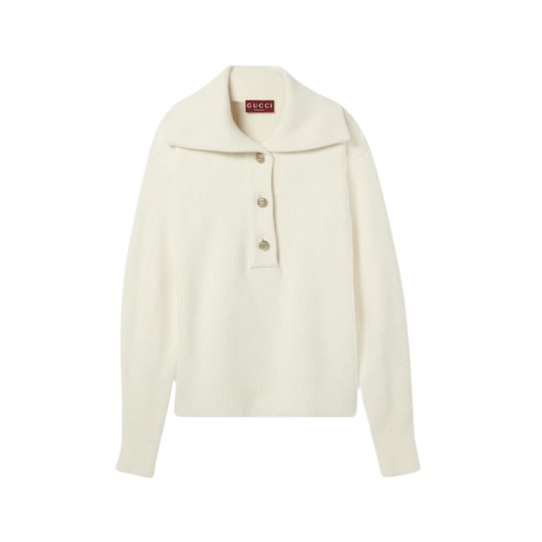 MAGLIONE - GUCCI IN LANA CASHMERE A COSTE