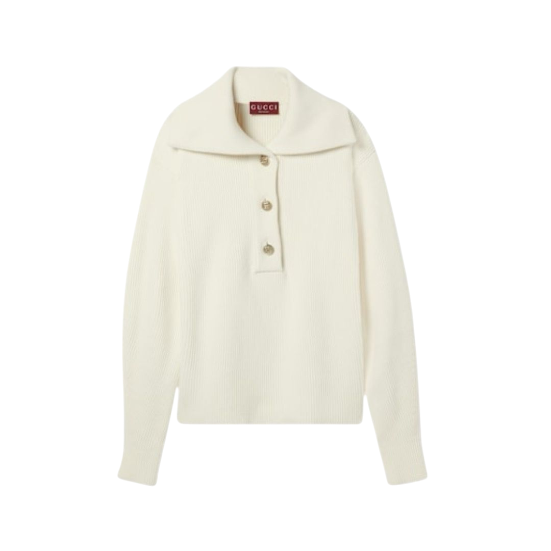 MAGLIONE - GUCCI IN LANA CASHMERE A COSTE