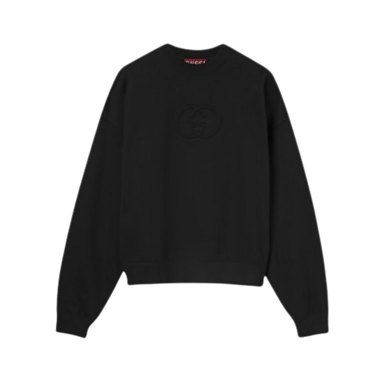 FELPA - GUCCI JERSEY IN COTONE SPAZZOLATO