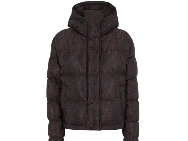 JACKET FENDI BLACK/BROWN