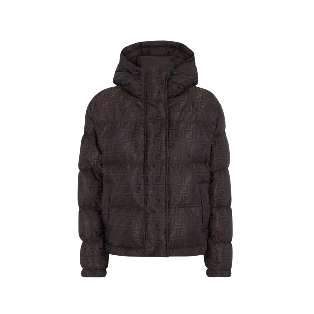 JACKET FENDI BLACK/BROWN