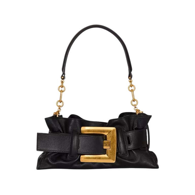MINI BORSA - BALMAIN ANTHEM IN PELLE