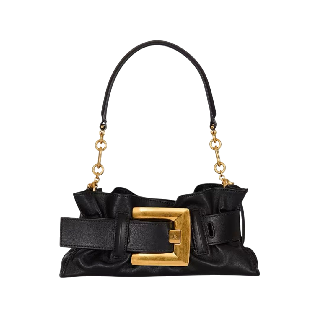 MINI BORSA - BALMAIN ANTHEM IN PELLE