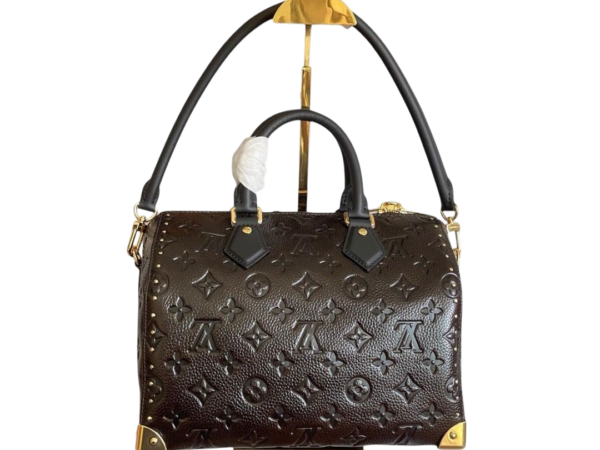 BORSA - LOUIS VUITTON BROWN SPEEDY SPALLA