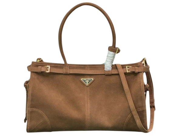 PRADA BAG TOTE BROWN CACAO