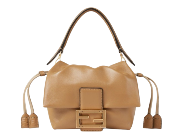 BORSA - FENDI MINI IN NAPPA CAPPUCCINO