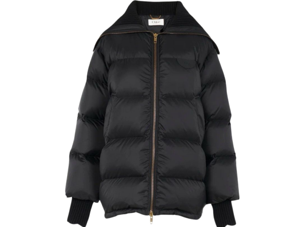 JACKET CHLOÈ TRAPUNTATA BLACK