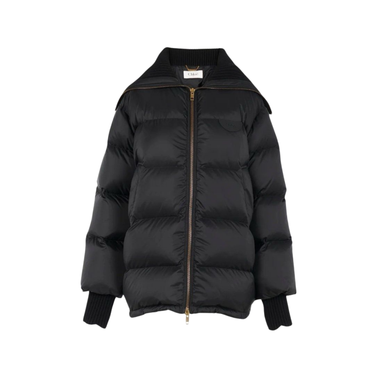 JACKET CHLOÈ TRAPUNTATA BLACK