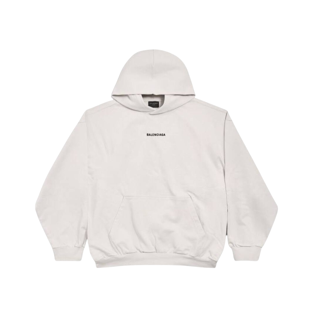 FELPA - BALENCIAGA BACK BIANCO SPORCO