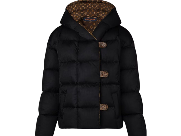 JACKET LOUIS VUITTON BLACK/BROWN