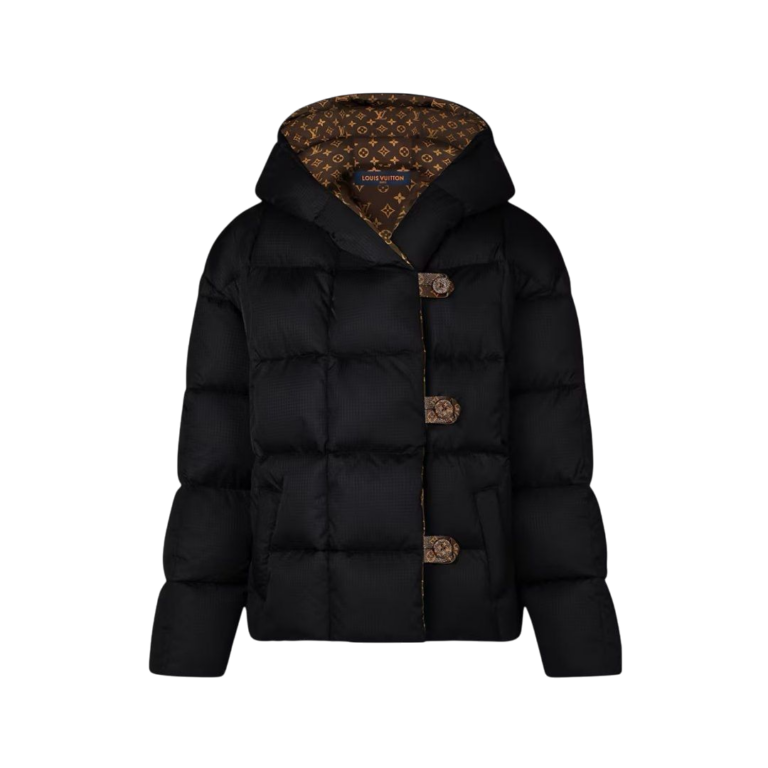 JACKET LOUIS VUITTON BLACK/BROWN