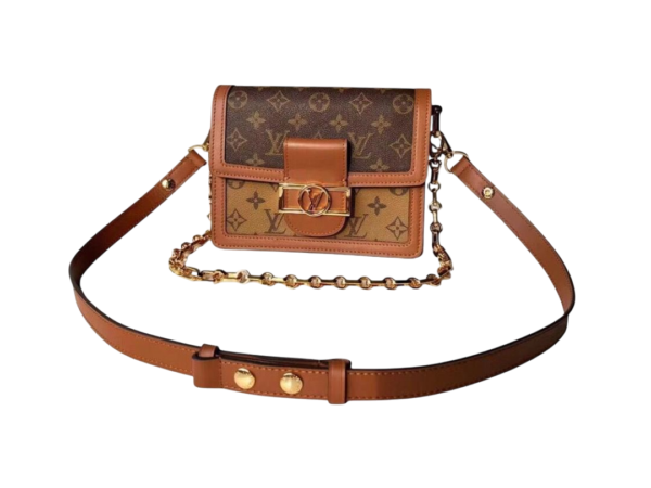 PORTAFOGLIO - LOUIS VUITTON A CATENA DAUPHINE