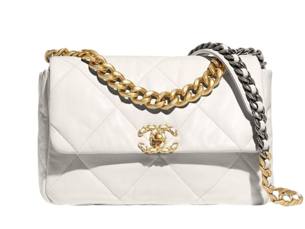 BORSA - CHANEL 19 BIANCO