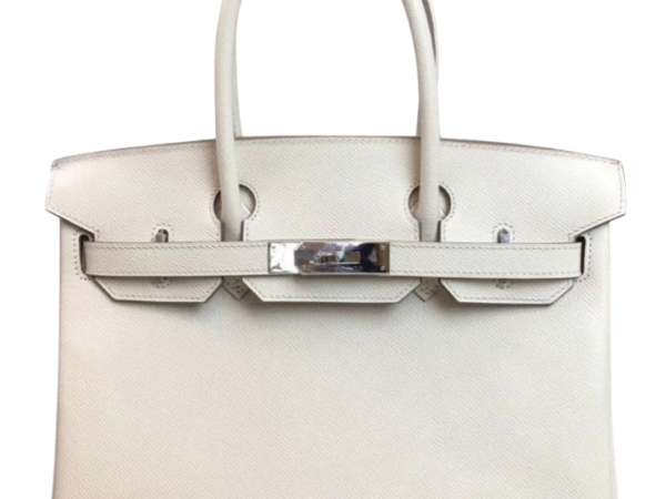 BORSA - HERMES  30 EPSOM BIANCO