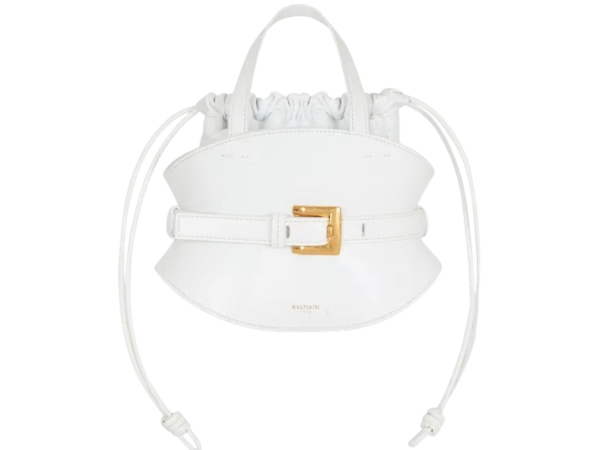 BORSA - BALMAIN SHUFFLE MINI BORSA BIANCA