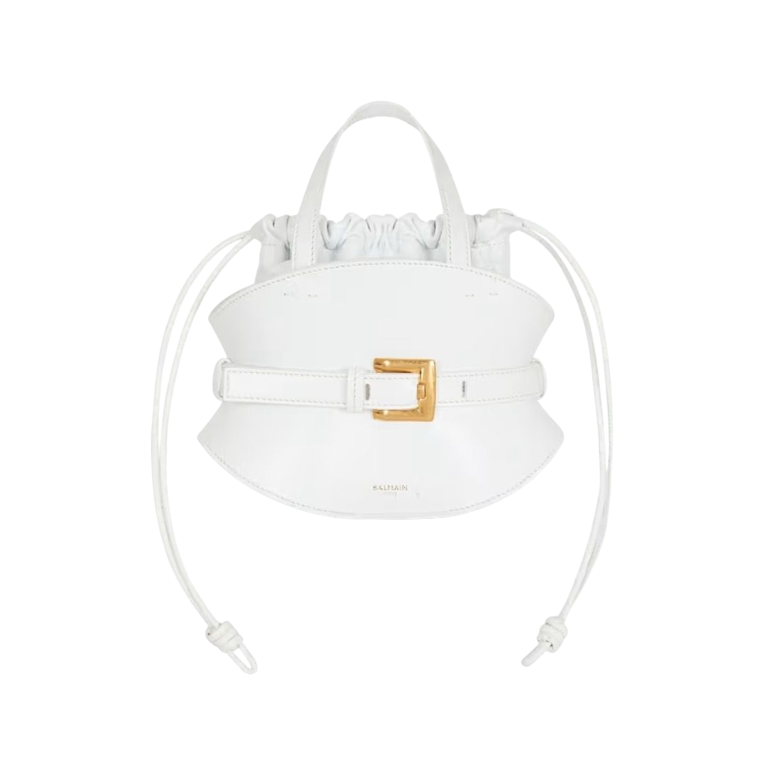 BORSA - BALMAIN SHUFFLE MINI BORSA BIANCA