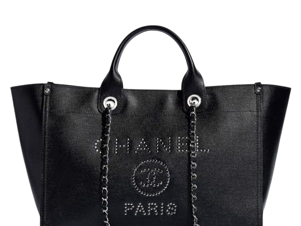 BORSA - CHANEL LEATHER NERO