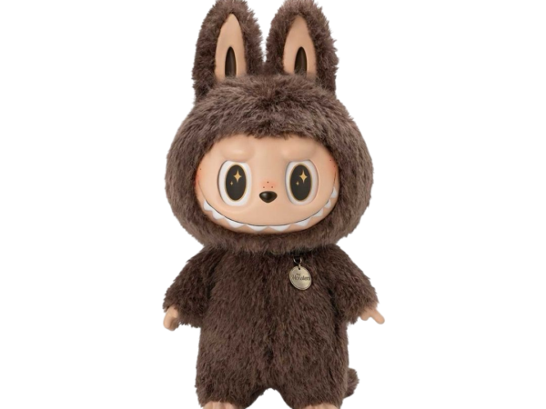 LABUBU - IN PELUCHE SPOT MACARON GENERAZIONE 1 CON VISO IN VINILE “TI HO TROVATO”