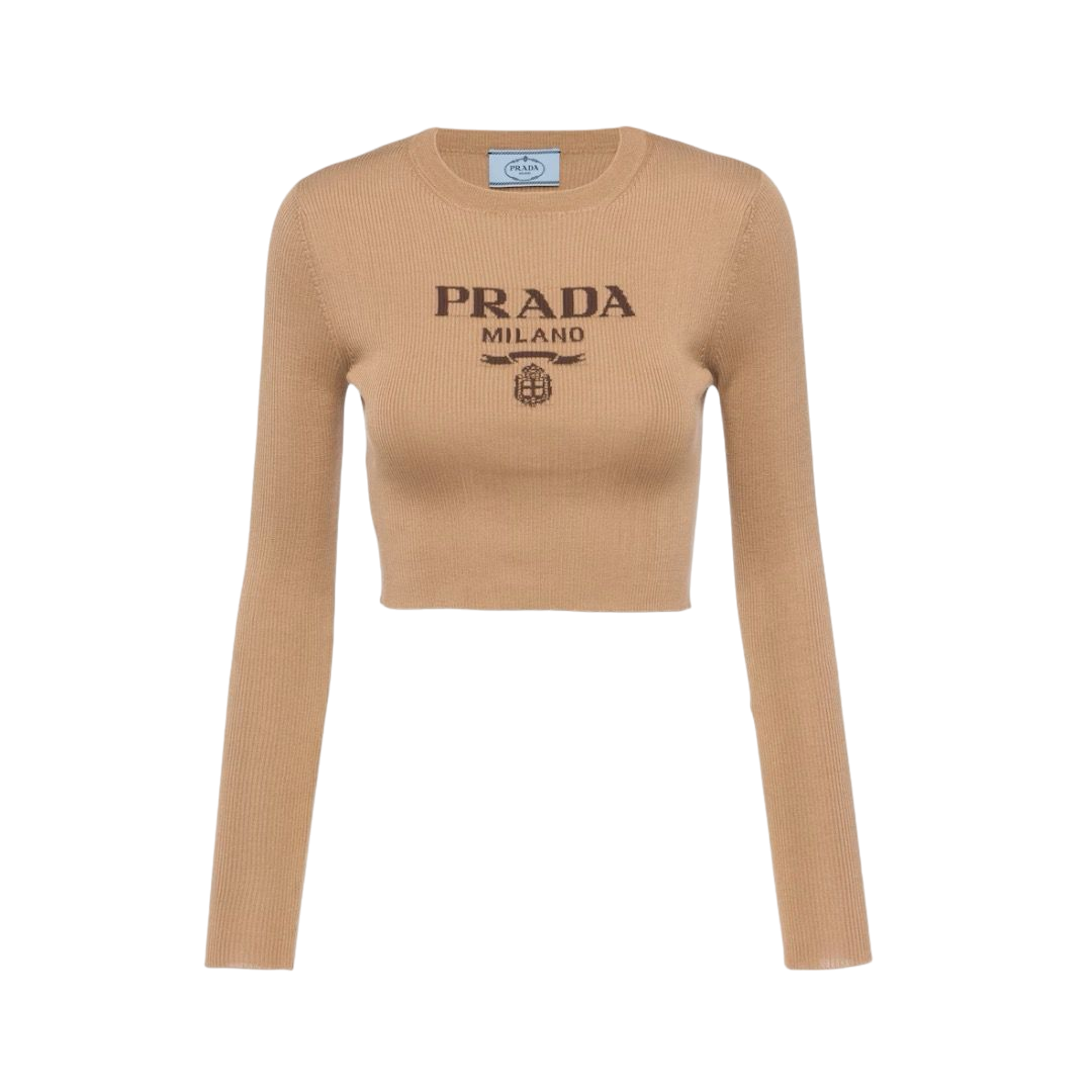 MAGLIONE - PRADA  CORTO IN SETA