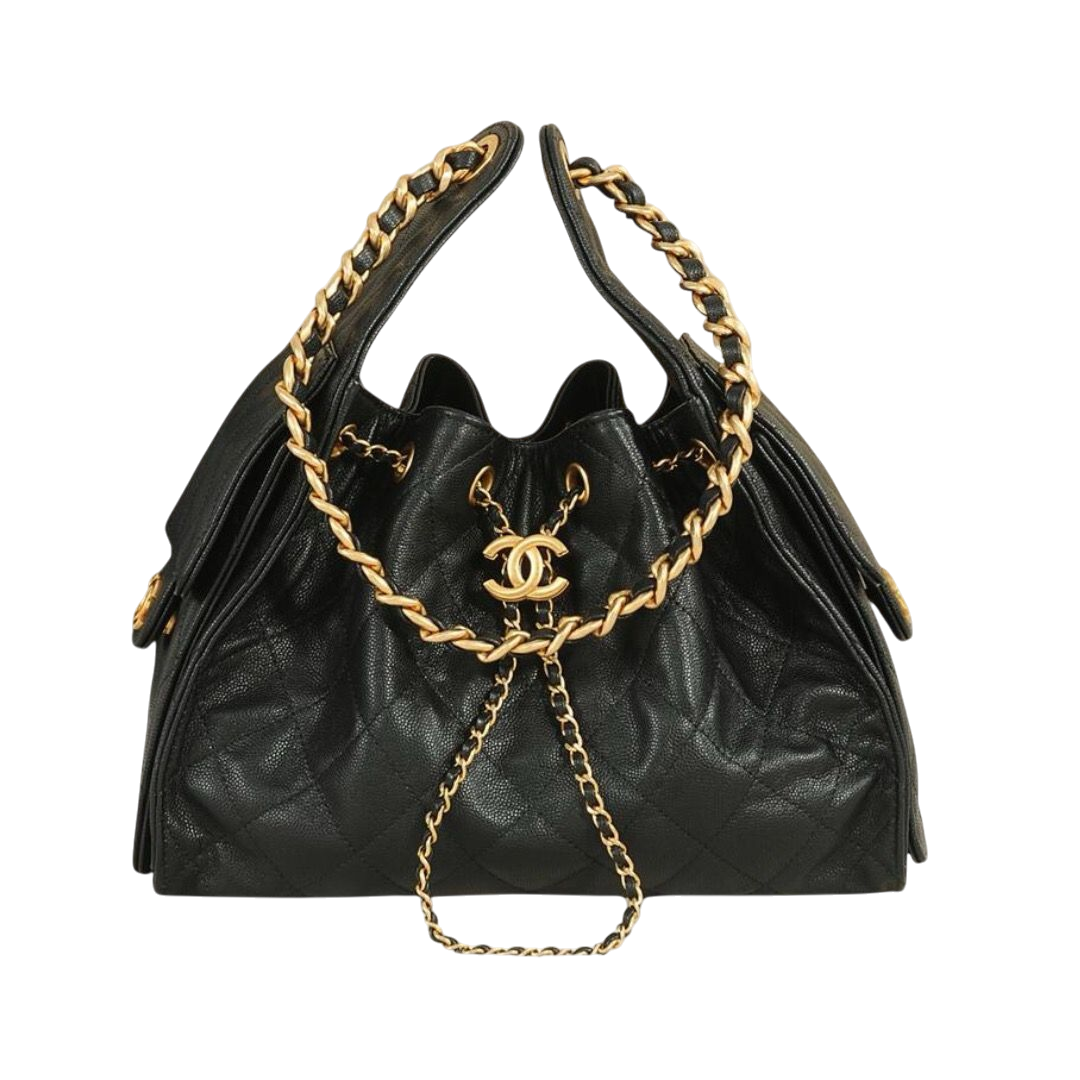 BORSA - CHANEL HOBO IN VITELLO GRANULATO