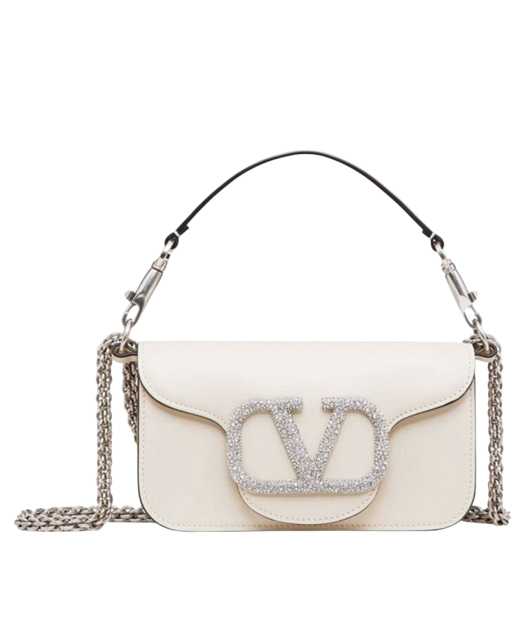 BORSA VALENTINO LOCO CREMA 20cm