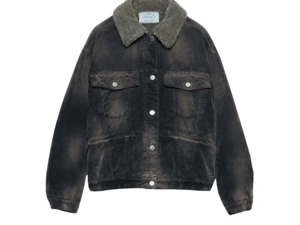 JACKET PRADA BLOUSON IN COTONE