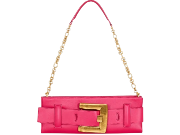 BORSA - BALMAIN ANTHEM ROSA CON DETTAGLI ORO