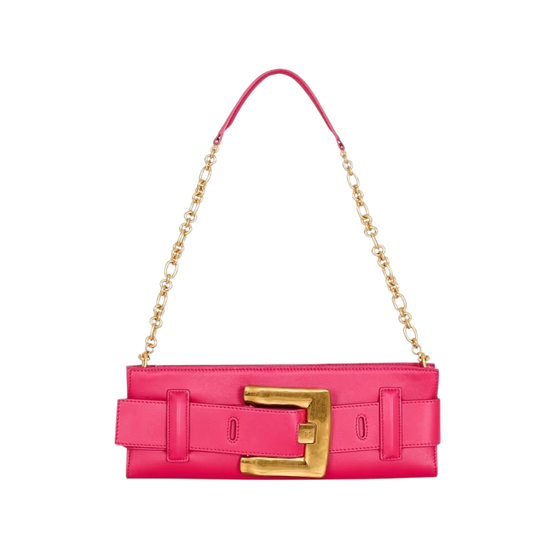 BORSA - BALMAIN ANTHEM ROSA CON DETTAGLI ORO