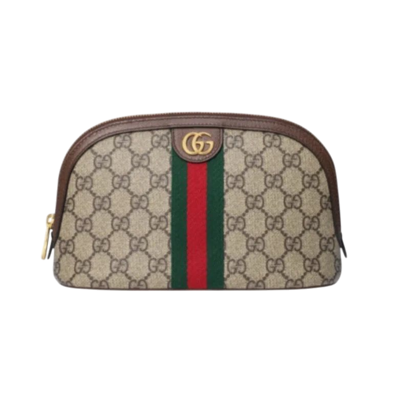 POCHETTE - GUCCI OPHIDIA BEIGE/MARRONE