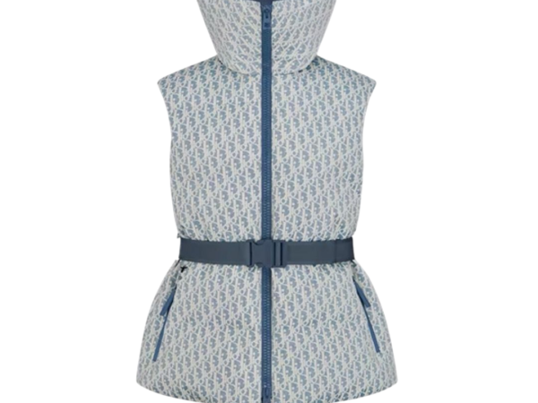 GILET DIOR OBLIQUE BLUE/WHITE