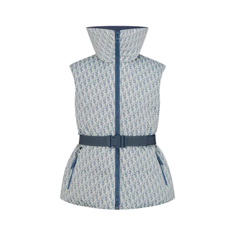 GILET DIOR OBLIQUE BLUE/WHITE