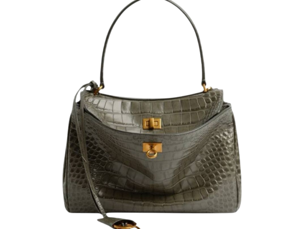BORSA - BALENCIAGA RODEO PICCOLA VERDE MILITARE