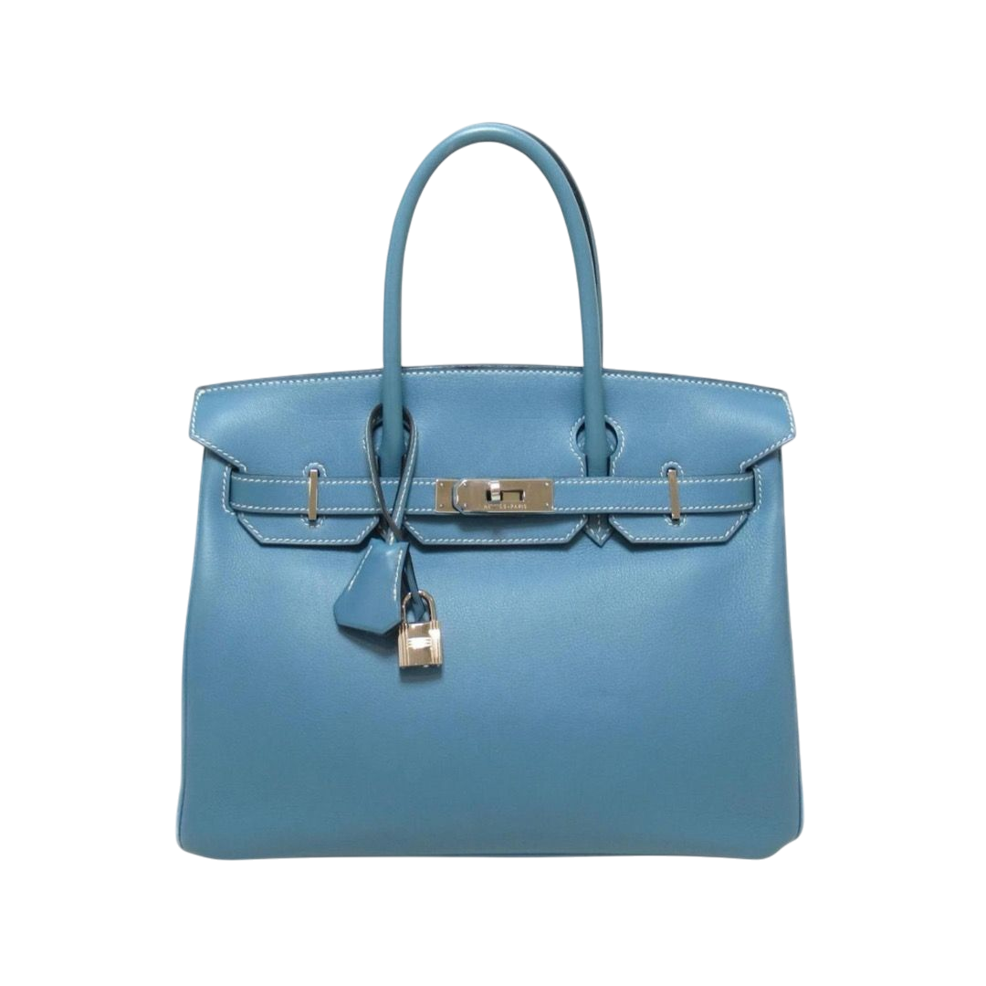 BIRKIN - HERMES  AZUL CLARO