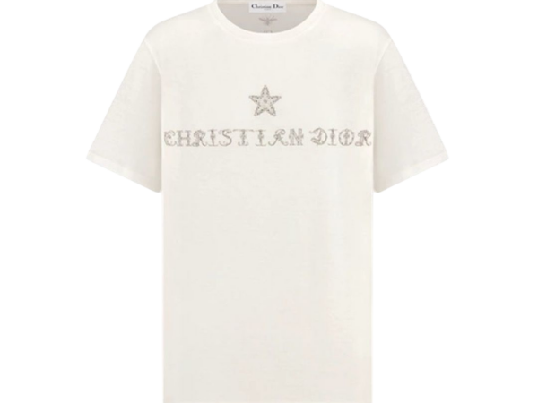 T-SHIRT - DIOR BIANCO ALPHABET