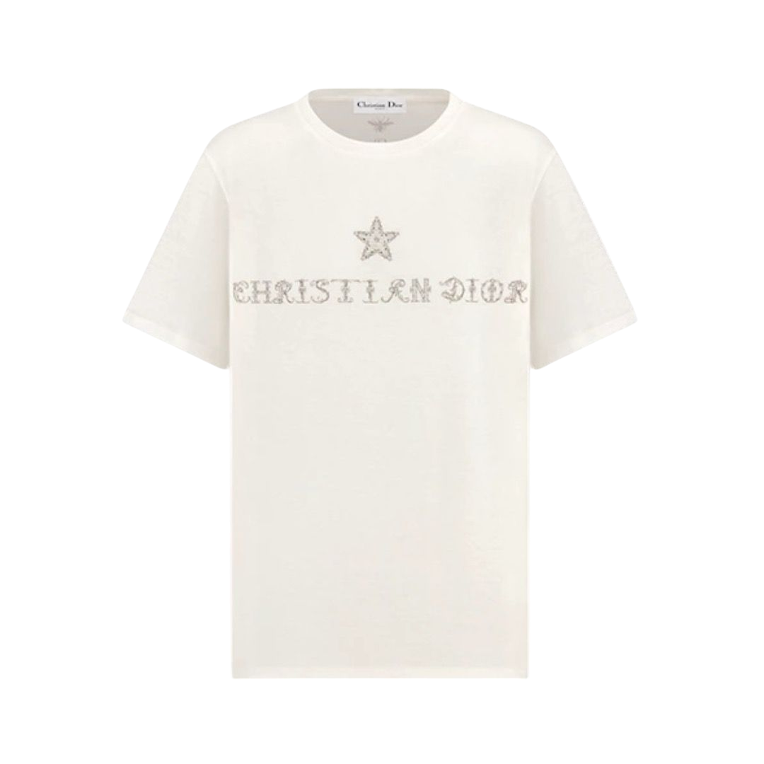 T-SHIRT - DIOR BIANCO ALPHABET