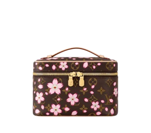 BORSA TRUCCHI - LOUIS VUITTON NICE SAKURA MARRONE