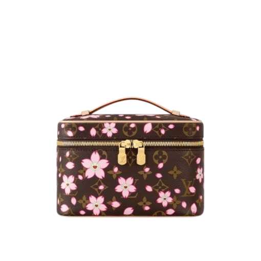BORSA TRUCCHI - LOUIS VUITTON NICE SAKURA MARRONE